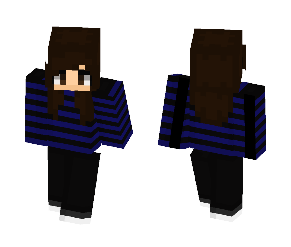 remake of an old skinnnn - Female Minecraft Skins - image 1
