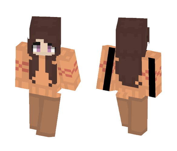 orange - Female Minecraft Skins - image 1