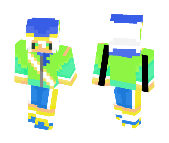 NaJ Palette (Human Version) - Male Minecraft Skins - image 1