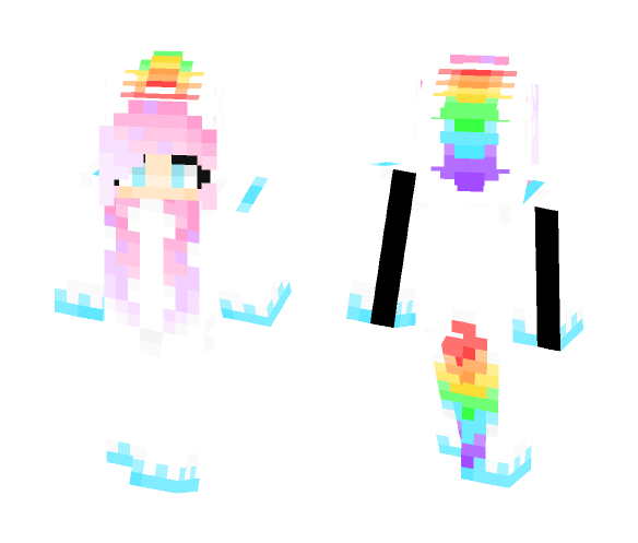 Download Free Unicorn Onsie Girl for LilyPotter1 Skin for Minecraft image 1 Unicorn Onsie Girl for LilyPotter1 - Girl Minecraft Skins - image 1