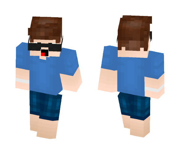 Cool summer boy [Arlu3n] - Boy Minecraft Skins - image 1