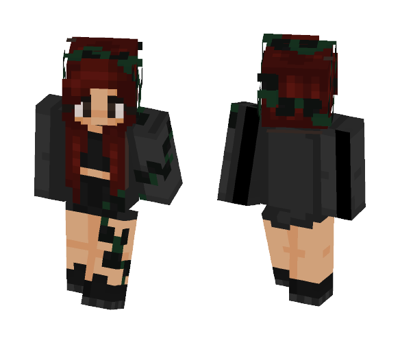 - dead roses - ~ xUkulele - Female Minecraft Skins - image 1