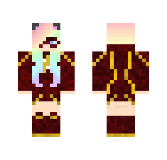 rainbow flash girl - Girl Minecraft Skins - image 2