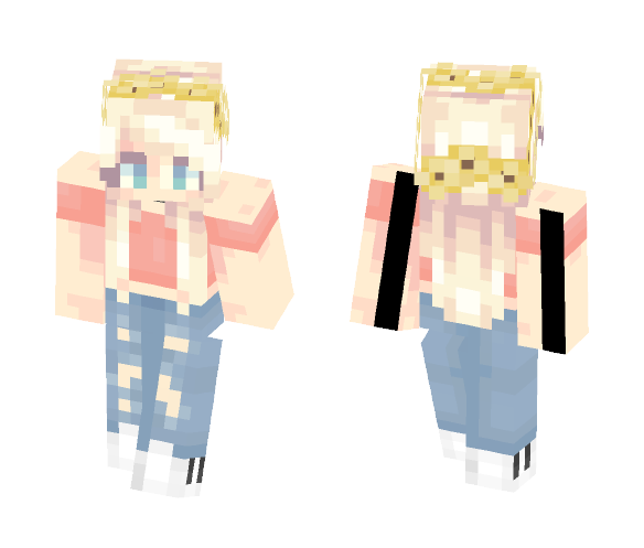summer whisper // oc - Female Minecraft Skins - image 1