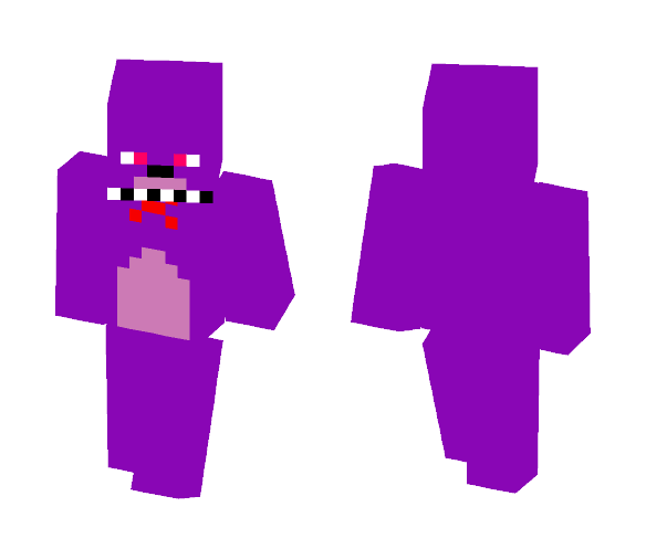 Download Free Bonnie The Bunny Skin for Minecraft image 1 Bonnie The Bunny - Male Minecraft Skins - image 1
