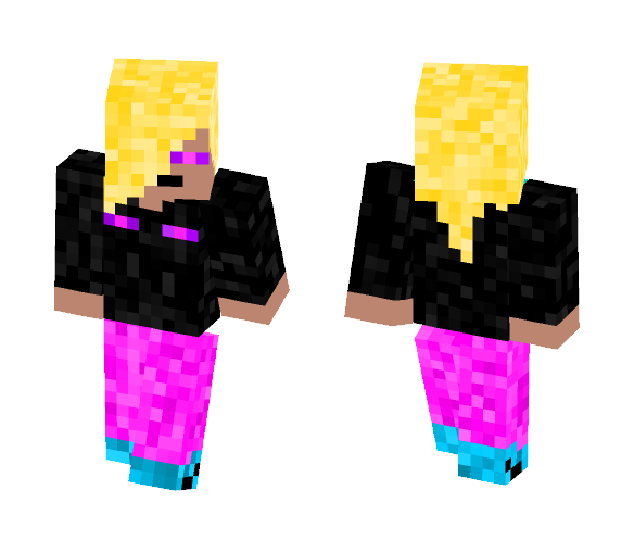 Ender Girl - Girl Minecraft Skins - image 1