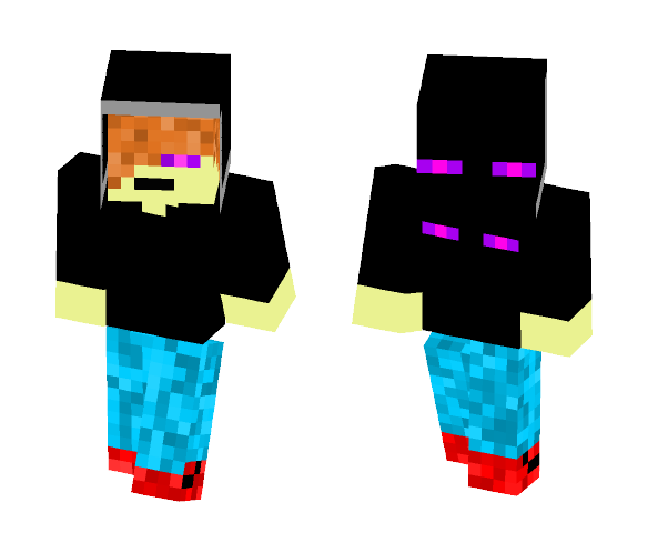 Ender Boy - Boy Minecraft Skins - image 1