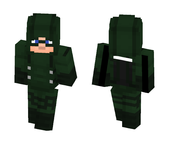 Green Arrow CW - Male Minecraft Skins - image 1