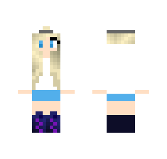 White hat girl