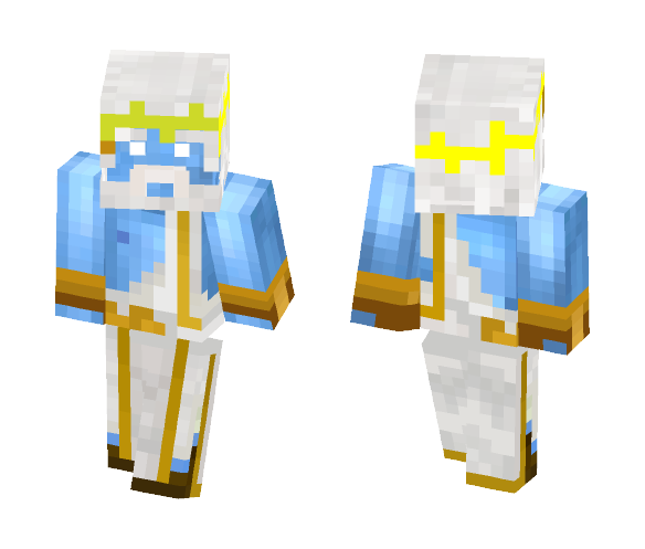 Download Free Azareus-KingofGods Skin for Minecraft image 1 Azareus-KingofGods - Male Minecraft Skins - image 1