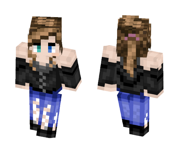 cyɳ - Slow Down - Female Minecraft Skins - image 1