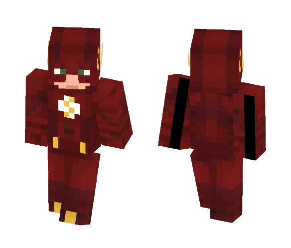 The Flash CW (V2) - Comics Minecraft Skins - image 1