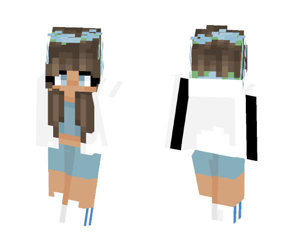 Download Free Girl #17 Skin for Minecraft image 1 Girl #17 - Girl Minecraft Skins - image 1
