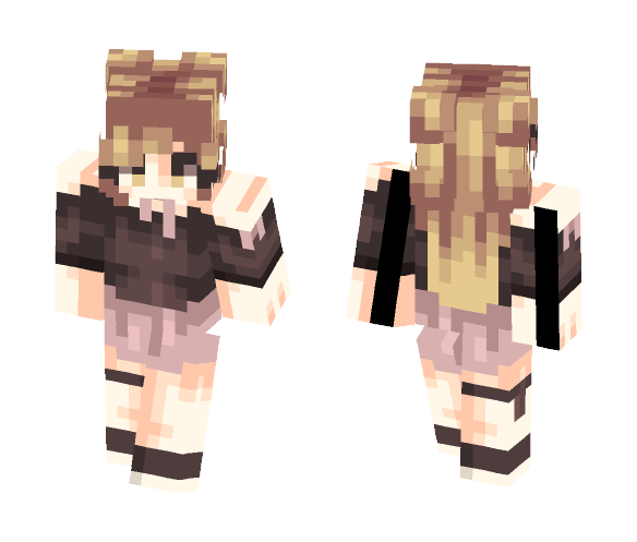 cotton ball fuzz - Female Minecraft Skins - image 1