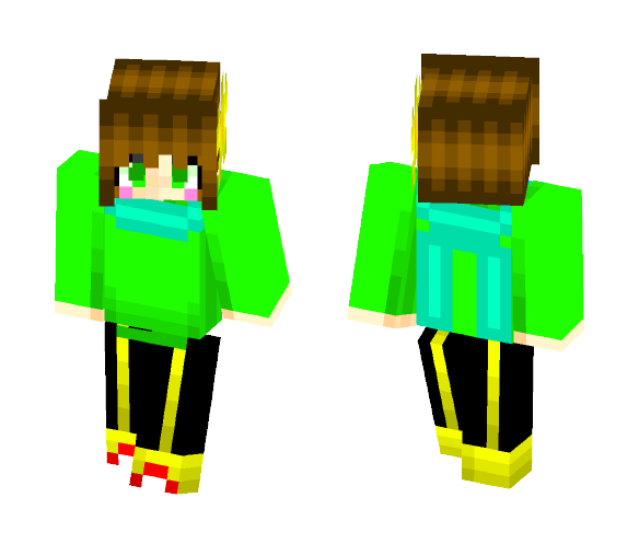 Flowershift: chara - Female Minecraft Skins - image 1