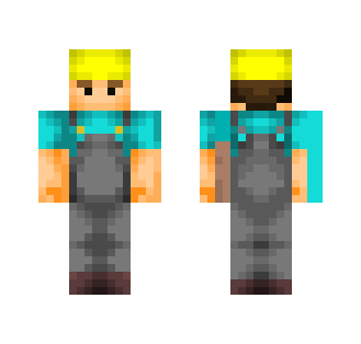 Trying New Style | Plumber - Male Minecraft Skins - image 2