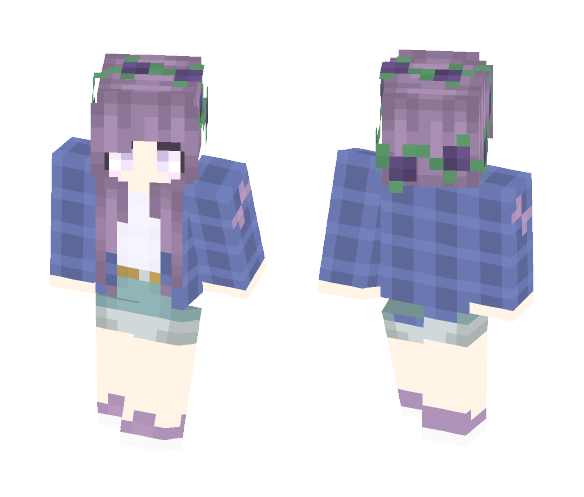 Violet - Female Minecraft Skins - image 1