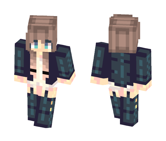 Me IRL|Wooie✨ - Female Minecraft Skins - image 1