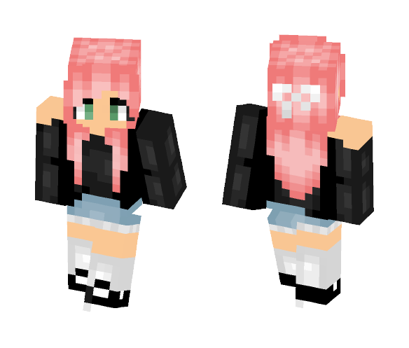 pinchy peachy ???????? - Female Minecraft Skins - image 1