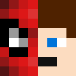 Half Peter Half Spiderman - Comics Minecraft Skins - image 3