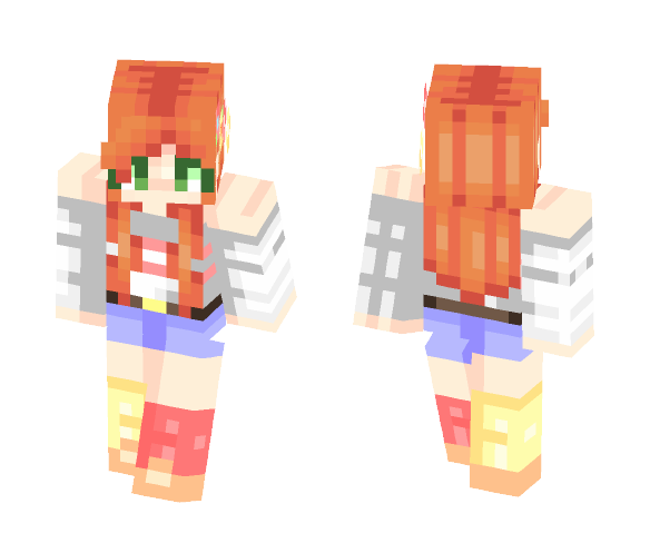 Hawaiian Sunsets - Female Minecraft Skins - image 1