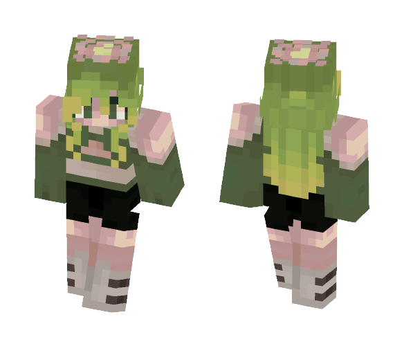 cactus flower - Female Minecraft Skins - image 1