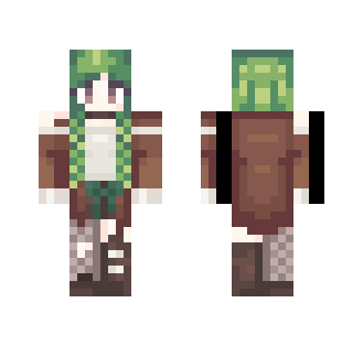 Green Bean - Female Minecraft Skins - image 2
