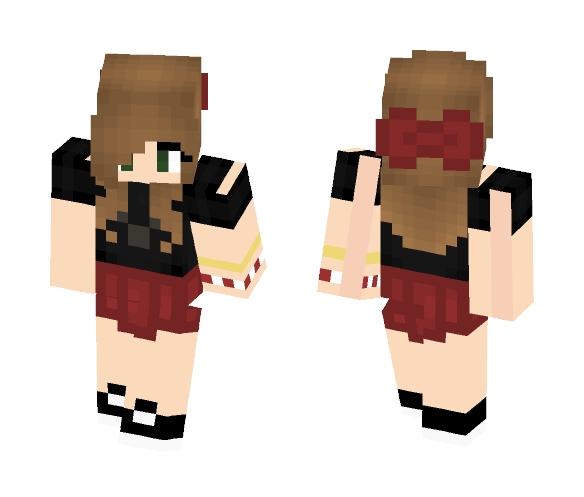 яσѕє || Minnie Mouse Fangirl - Female Minecraft Skins - image 1