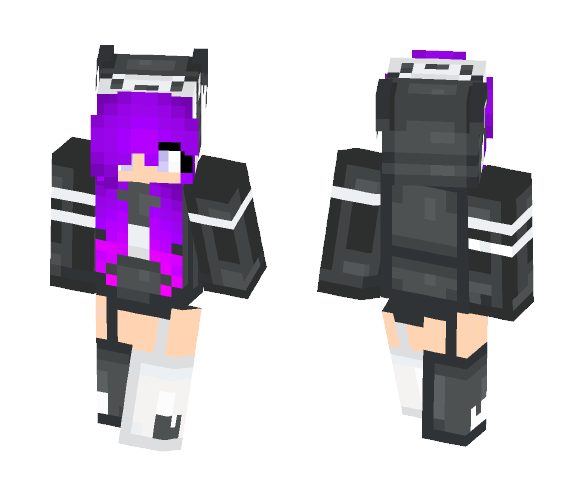 animal hoodie - Female Minecraft Skins - image 1