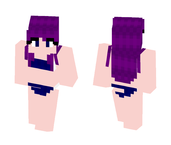 Bikini Beach Girl - Girl Minecraft Skins - image 1