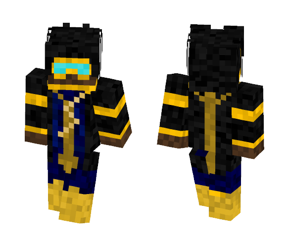 dc virgil hawkins mc skin - Comics Minecraft Skins - image 1
