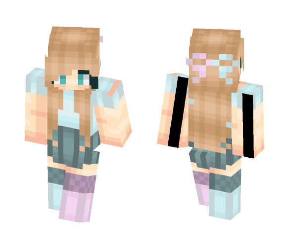 Maple Draupnir - Macaroonie Fanskin - Female Minecraft Skins - image 1