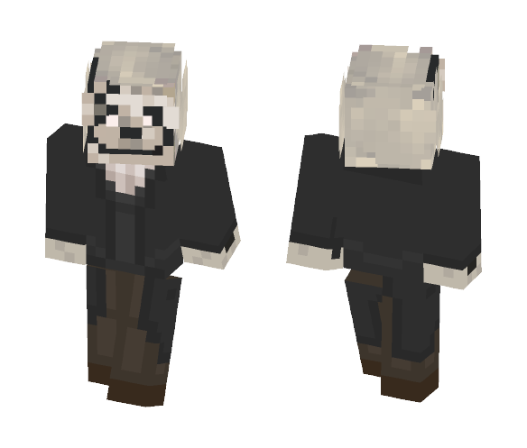 GlitchTale Gaster - Male Minecraft Skins - image 1