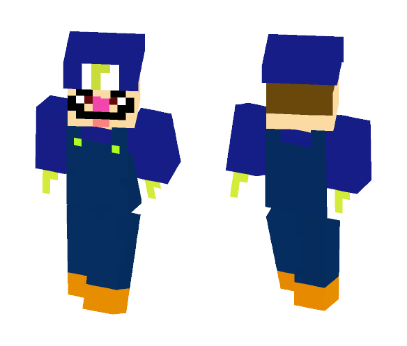 waluigi - Male Minecraft Skins - image 1