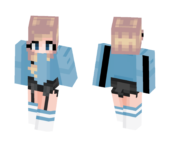 Download Free Girly Girl Skin for Minecraft image 1 Girly Girl - Girl Minecraft Skins - image 1