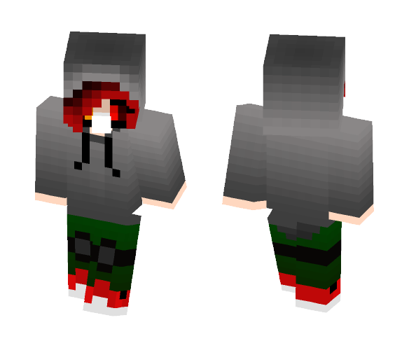 Download Free Amber V2 | OC | Skin for Minecraft image 1 Amber V2 | OC | - Female Minecraft Skins - image 1