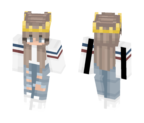 Queen Sky - Female Minecraft Skins - image 1