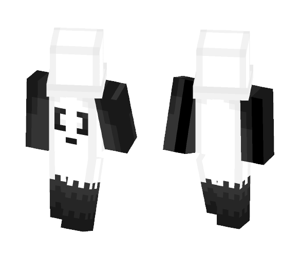 Napstablook Undertale - Male Minecraft Skins - image 1