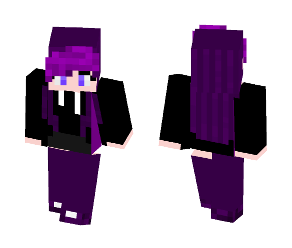 Ender Girl - Girl Minecraft Skins - image 1