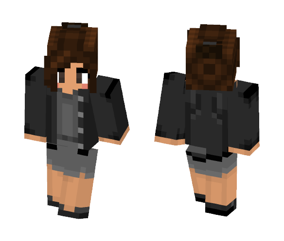 Teacher in a grey dress - Male Minecraft Skins - image 1