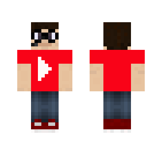 YouTube channel skin