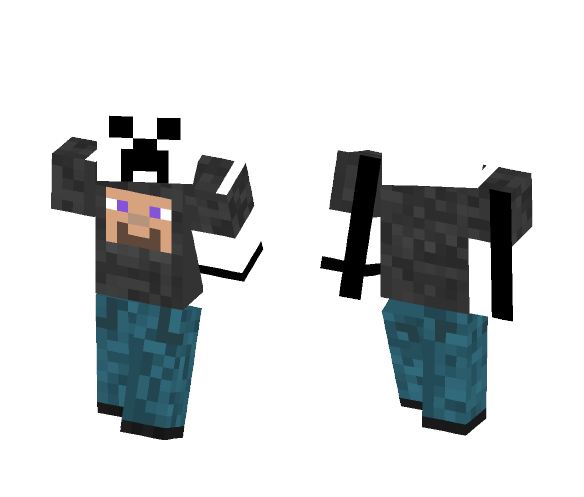 creeper with steve shirt - Male Minecraft Skins - image 1