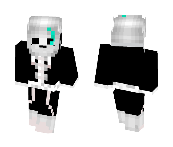 Sans genocide run(original game) - Male Minecraft Skins - image 1