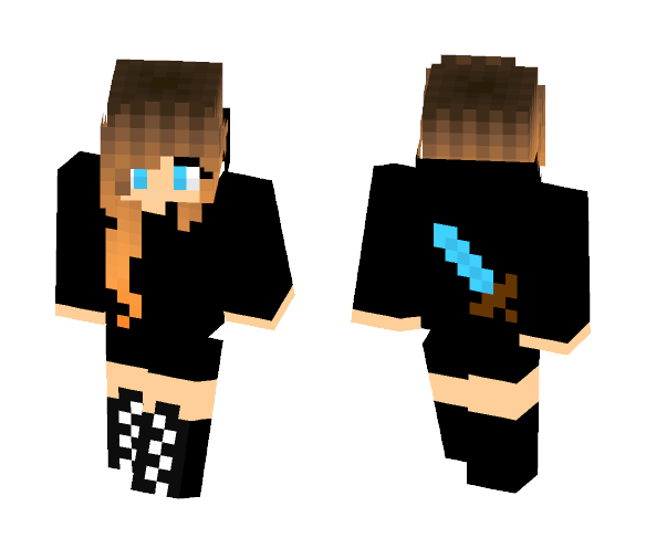 Download Free Hunger Games Girl | Requests Skin for Minecraft image 1 Hunger Games Girl | Requests - Girl Minecraft Skins - image 1