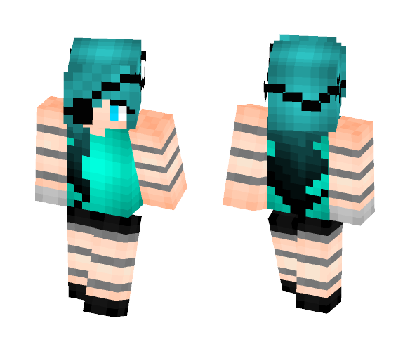 Pirate Animatronic Human Thing - Female Minecraft Skins - image 1
