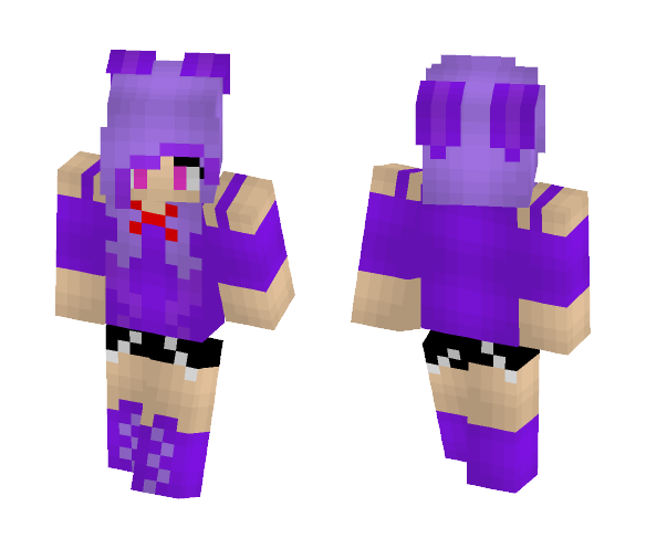 Download Free Bonnie Girl | Requests Skin for Minecraft image 1 Bonnie Girl | Requests - Girl Minecraft Skins - image 1