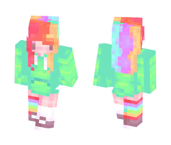 Download Free Miffy (personal) x POPREEL Skin for Minecraft image 1 Miffy (personal) x POPREEL - Female Minecraft Skins - image 1