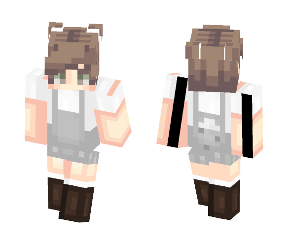 ♡ 귀여운 농부 ╱ OVERALLS. - Interchangeable Minecraft Skins - image 1