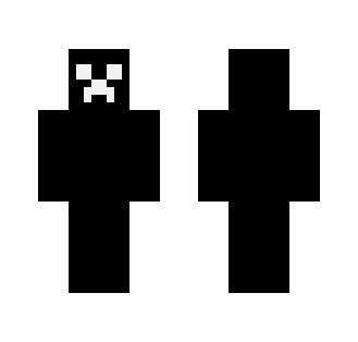 Simple Black & White Creeper