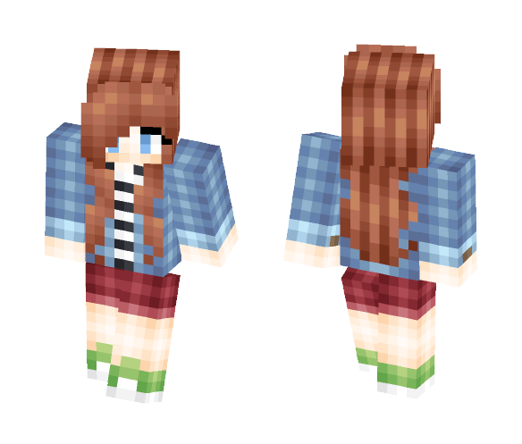 Download Free Gwenness - Cool Girl Skin for Minecraft image 1 Gwenness - Cool Girl - Girl Minecraft Skins - image 1